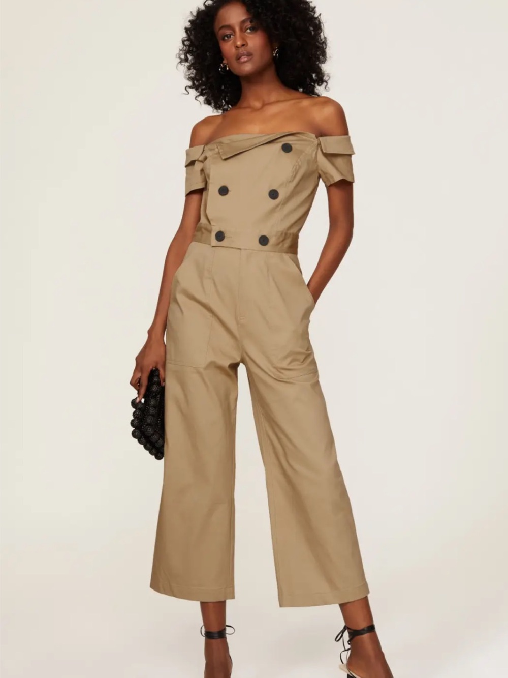 Marissa Webb Rylan Canvas jumpsuit in forest